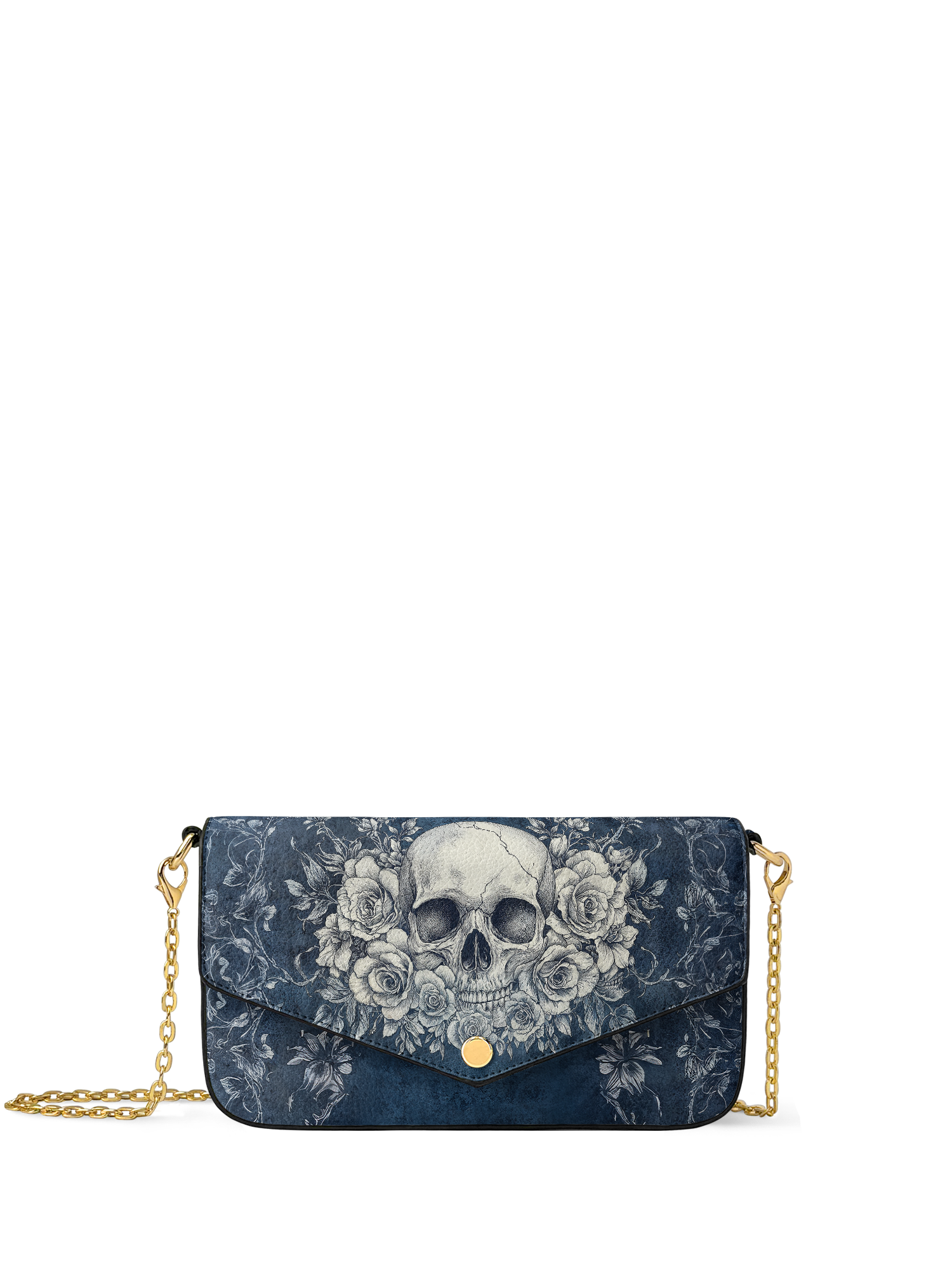 "Frostmourne" Envelope Chain Crossbody Bag