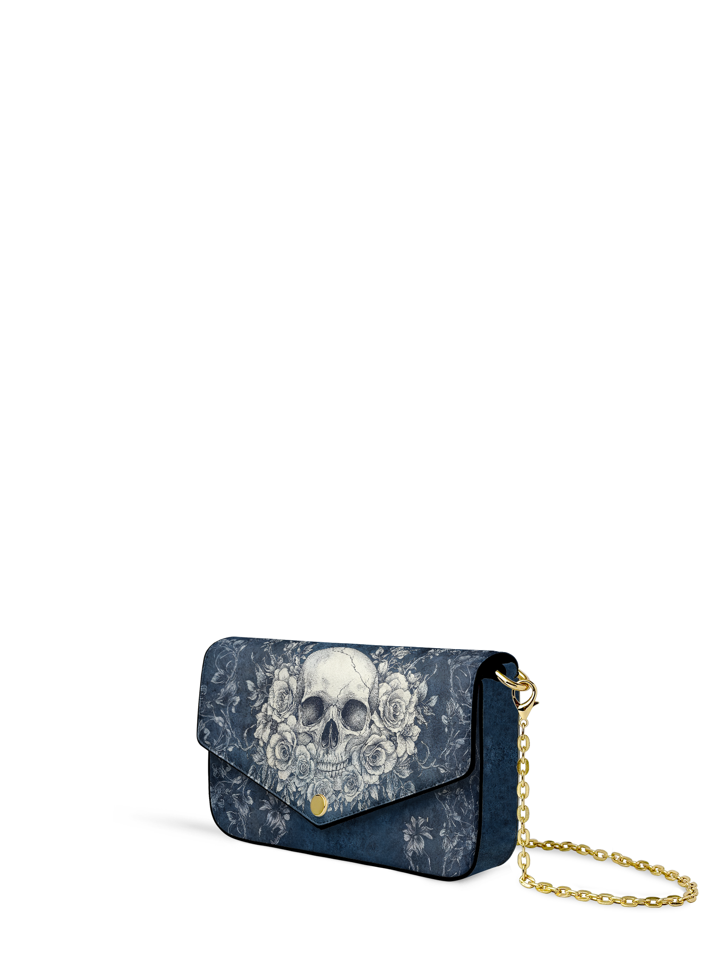 "Frostmourne" Envelope Chain Crossbody Bag