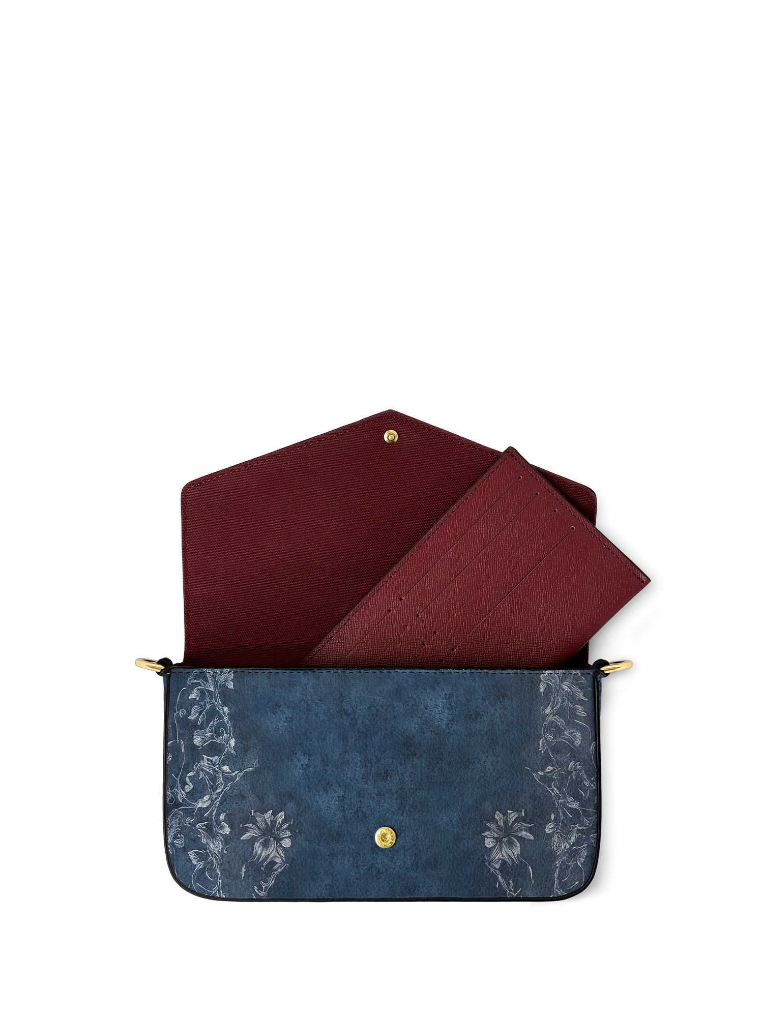 "Frostmourne" Envelope Chain Crossbody Bag