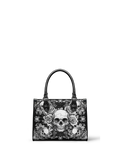 "Gravebloom" - Black Interior - Small Leather Handbag