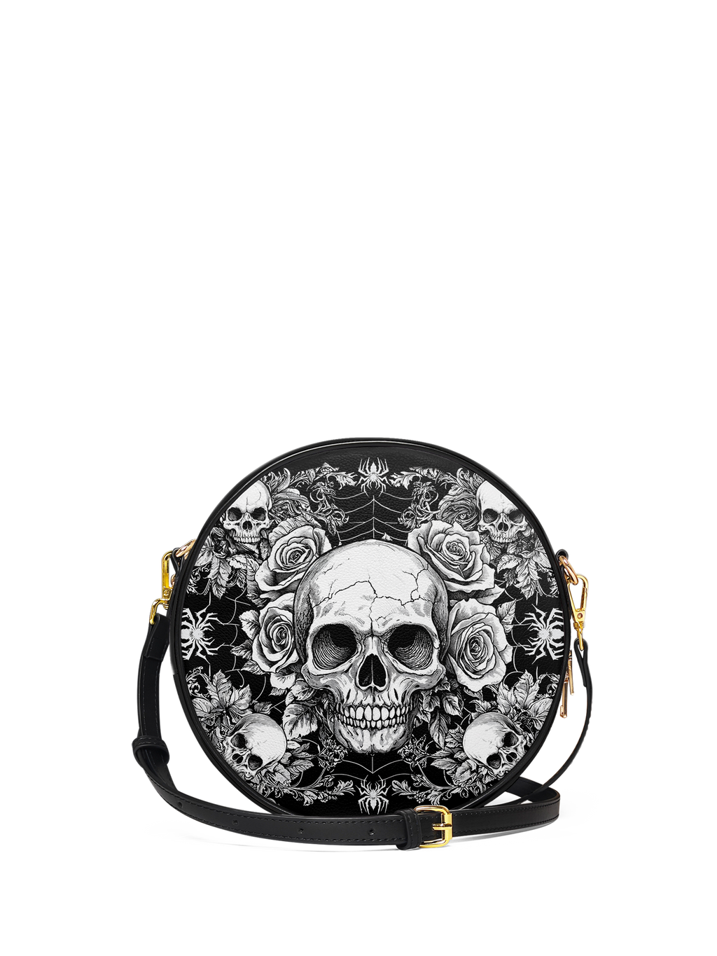 "Gravebloom" Circle Crossbody Bag