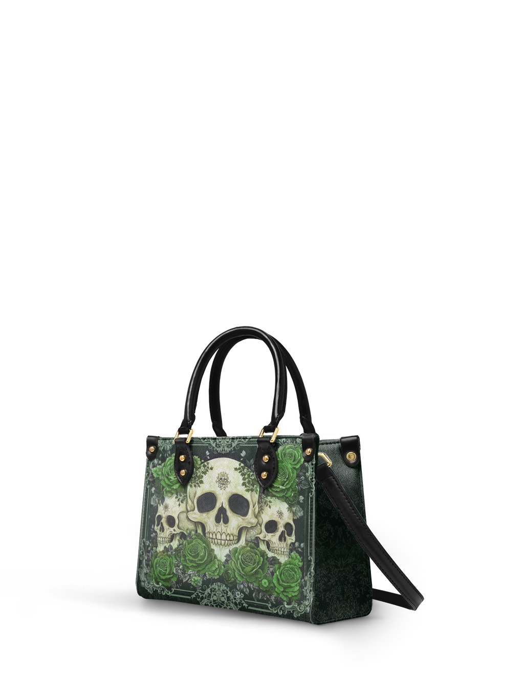 "Bloodrose" Poison Ivy Small Leather Bag