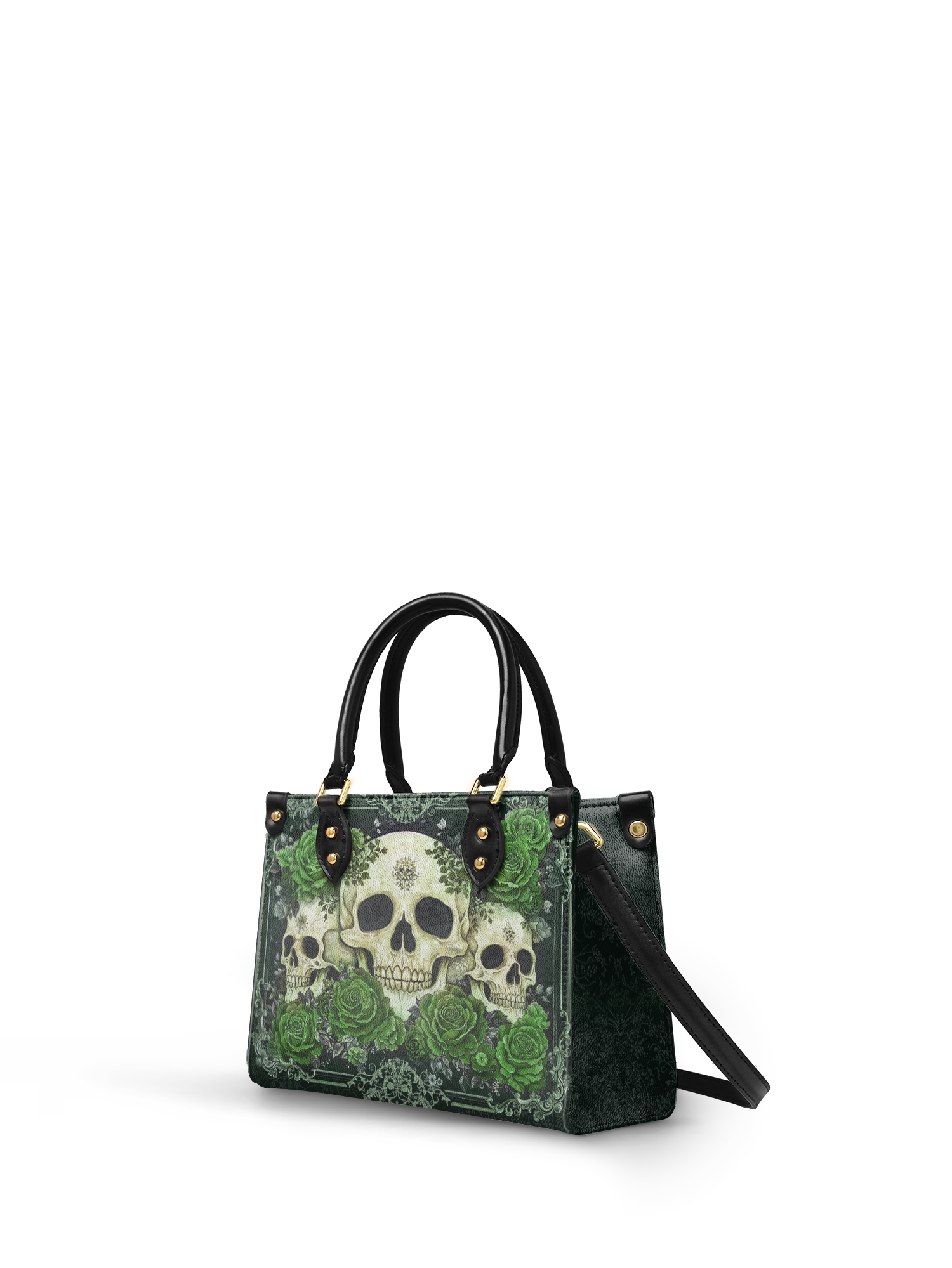 "Bloodrose" Poison Ivy Small Leather Bag