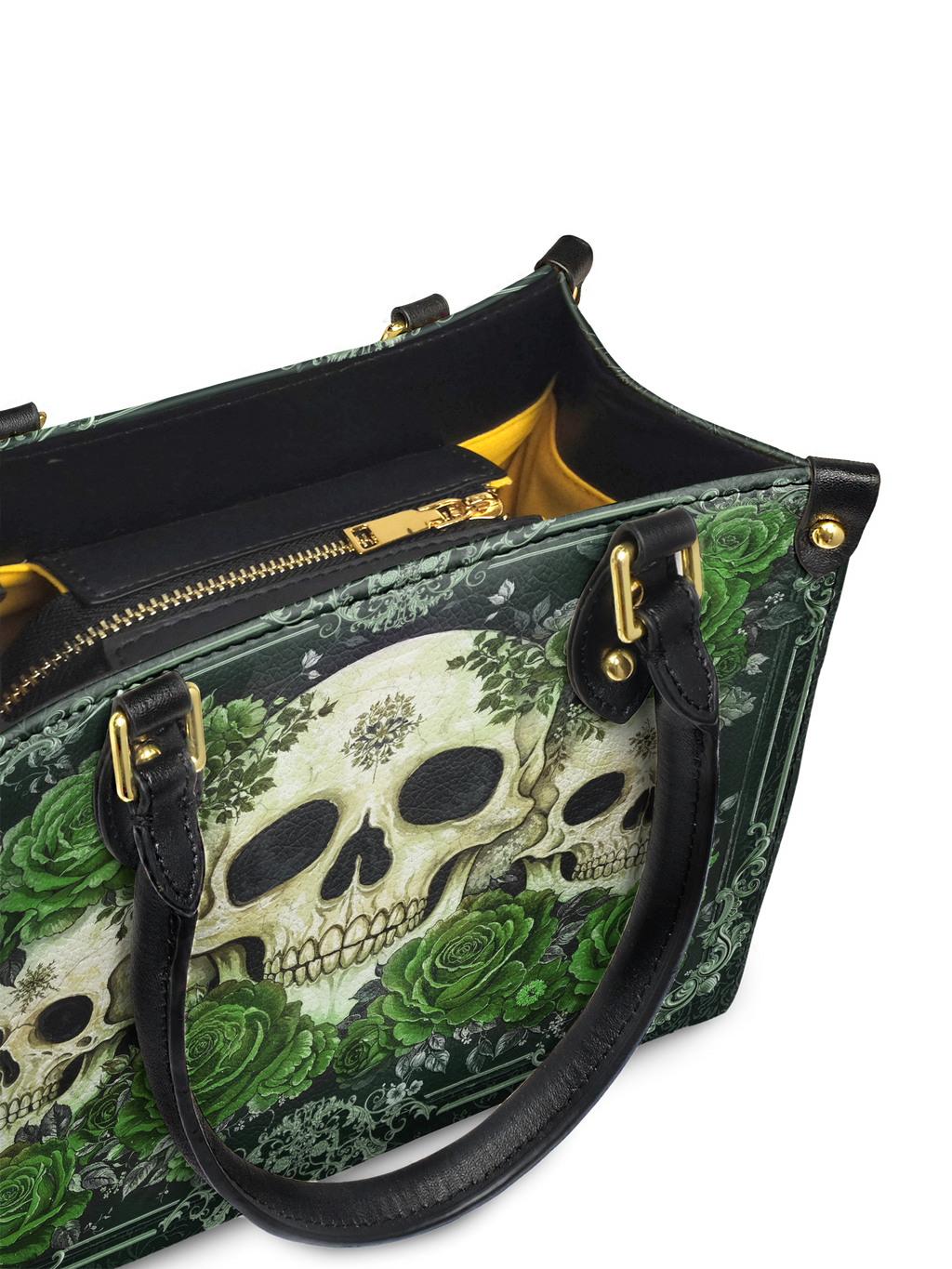 "Bloodrose" Poison Ivy Small Leather Bag