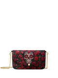 "La Roja" Envelope Chain Crossbody Bag