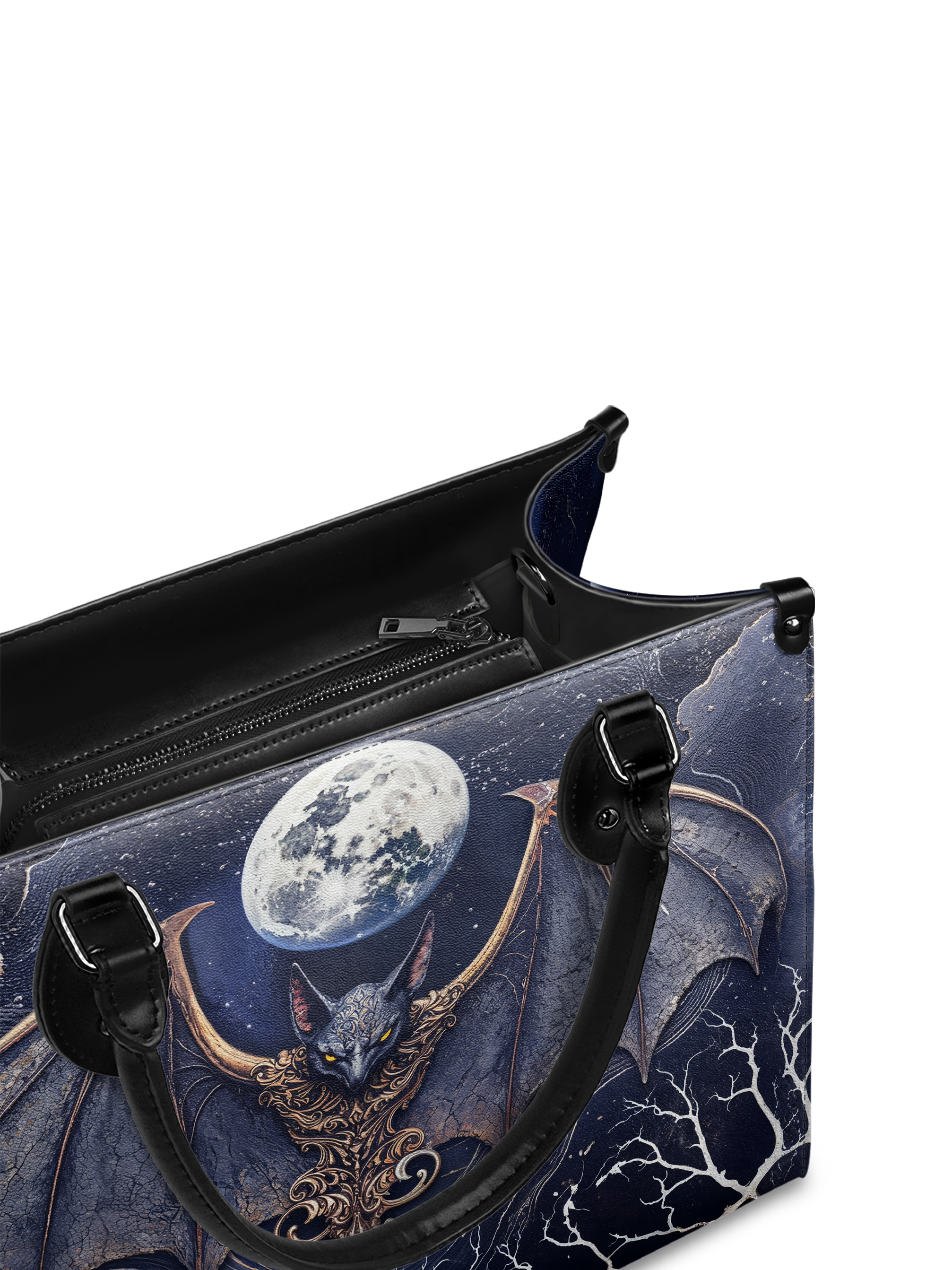 "Moonreaver" - Black Interior - Leather Handbag