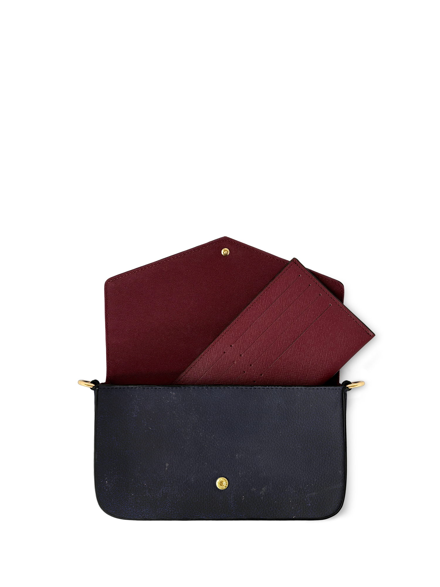 "Noxaria" Envelope Chain Crossbody Bag