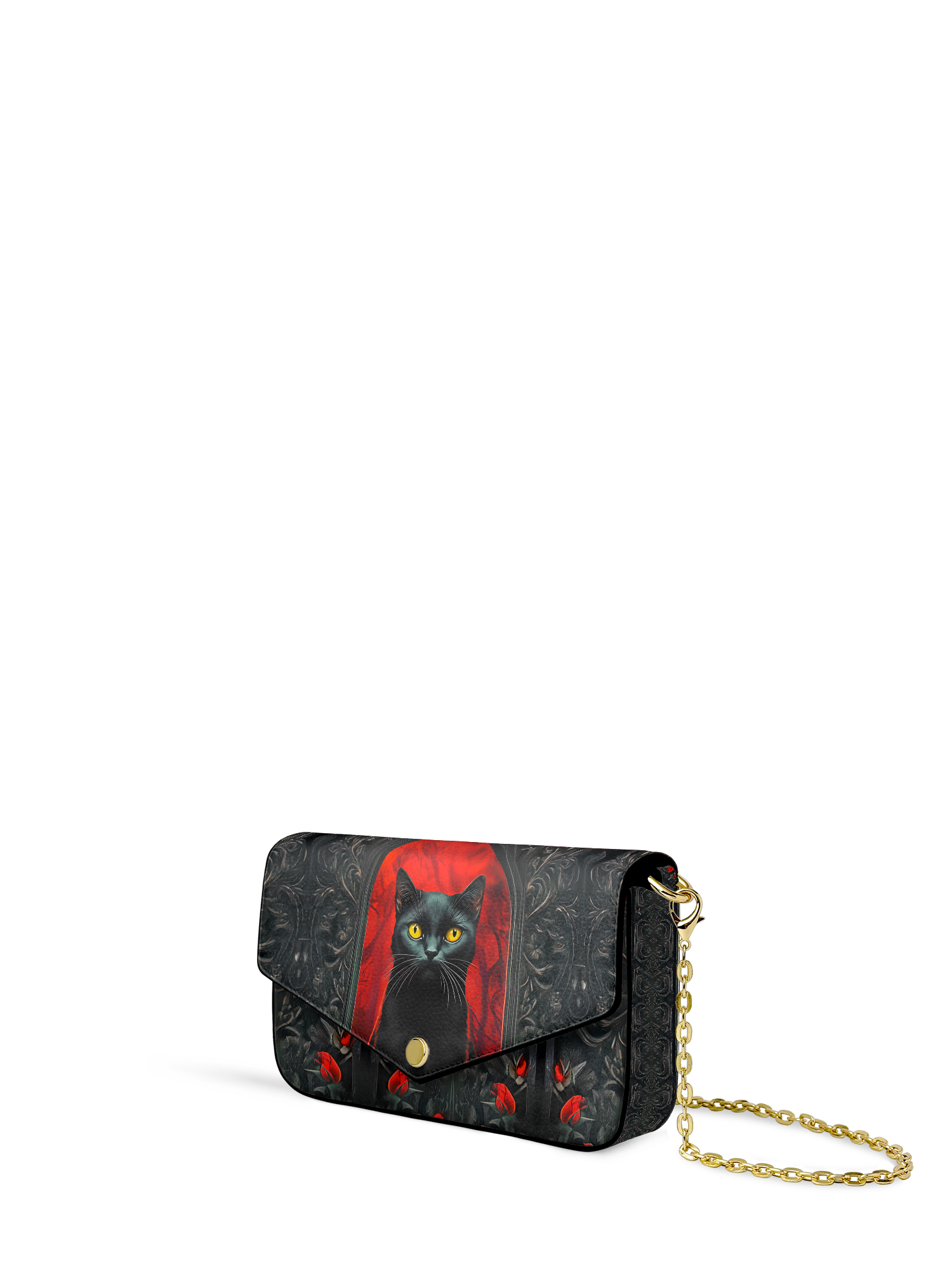 "Nyxrose" Envelope Chain Crossbody Bag