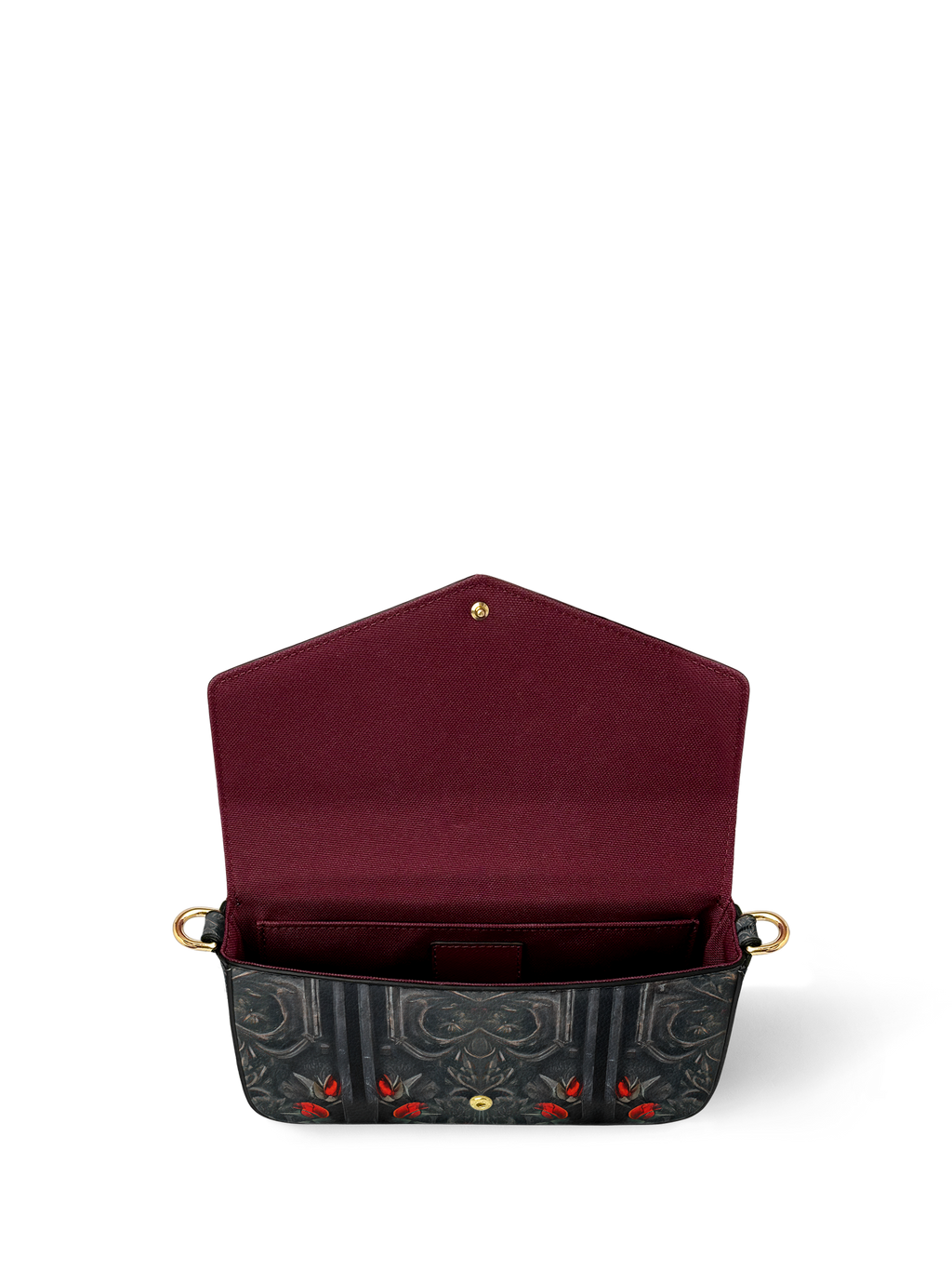 "Nyxrose" Envelope Chain Crossbody Bag