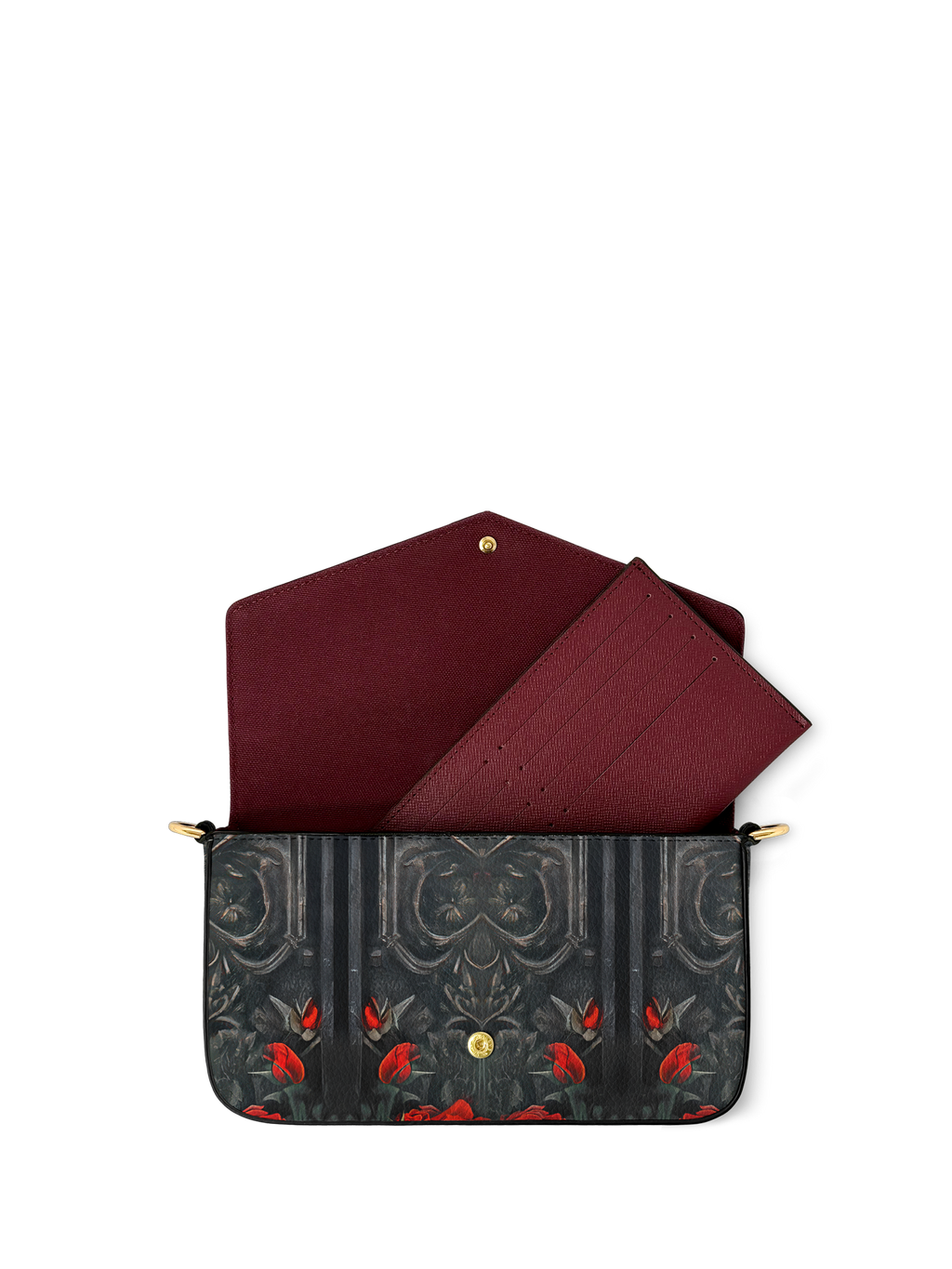 "Nyxrose" Envelope Chain Crossbody Bag