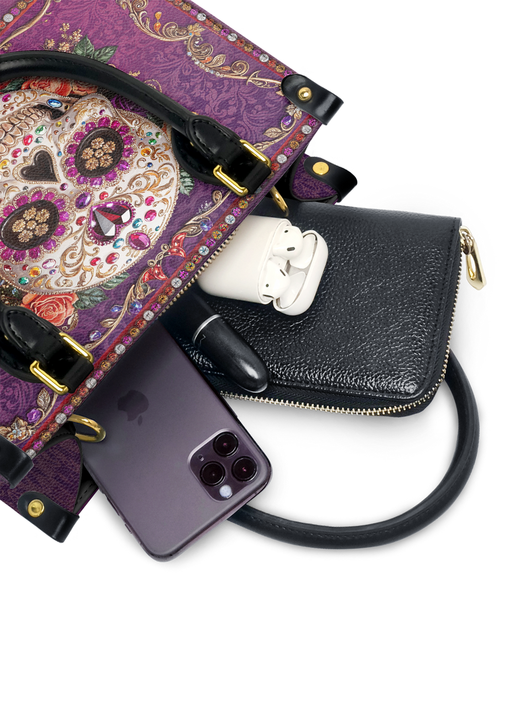 "Catrinelle" Small Leather Bag