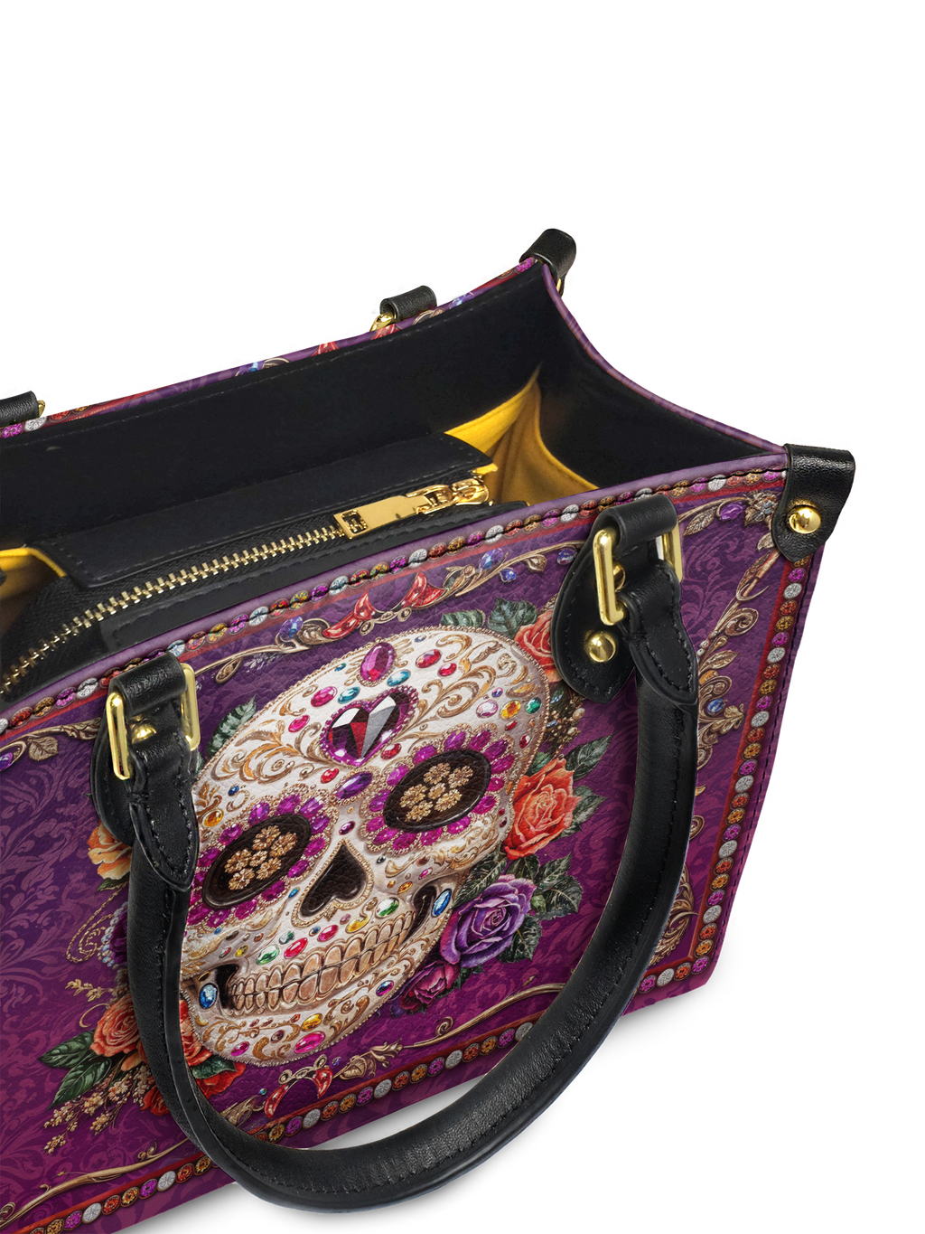 "Catrinelle" Small Leather Bag