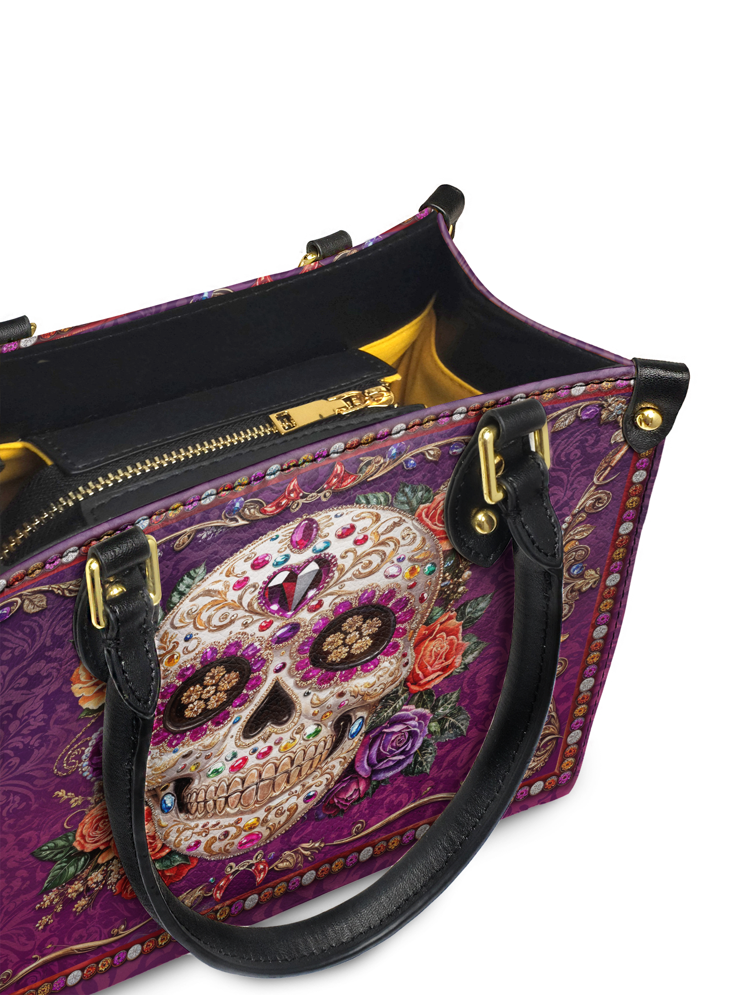 "Catrinelle" Small Leather Bag