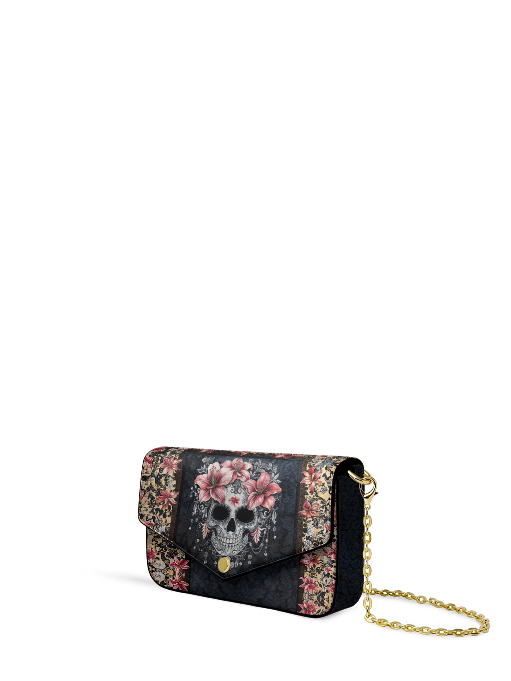 "Roselace" Envelope Chain Crossbody Bag