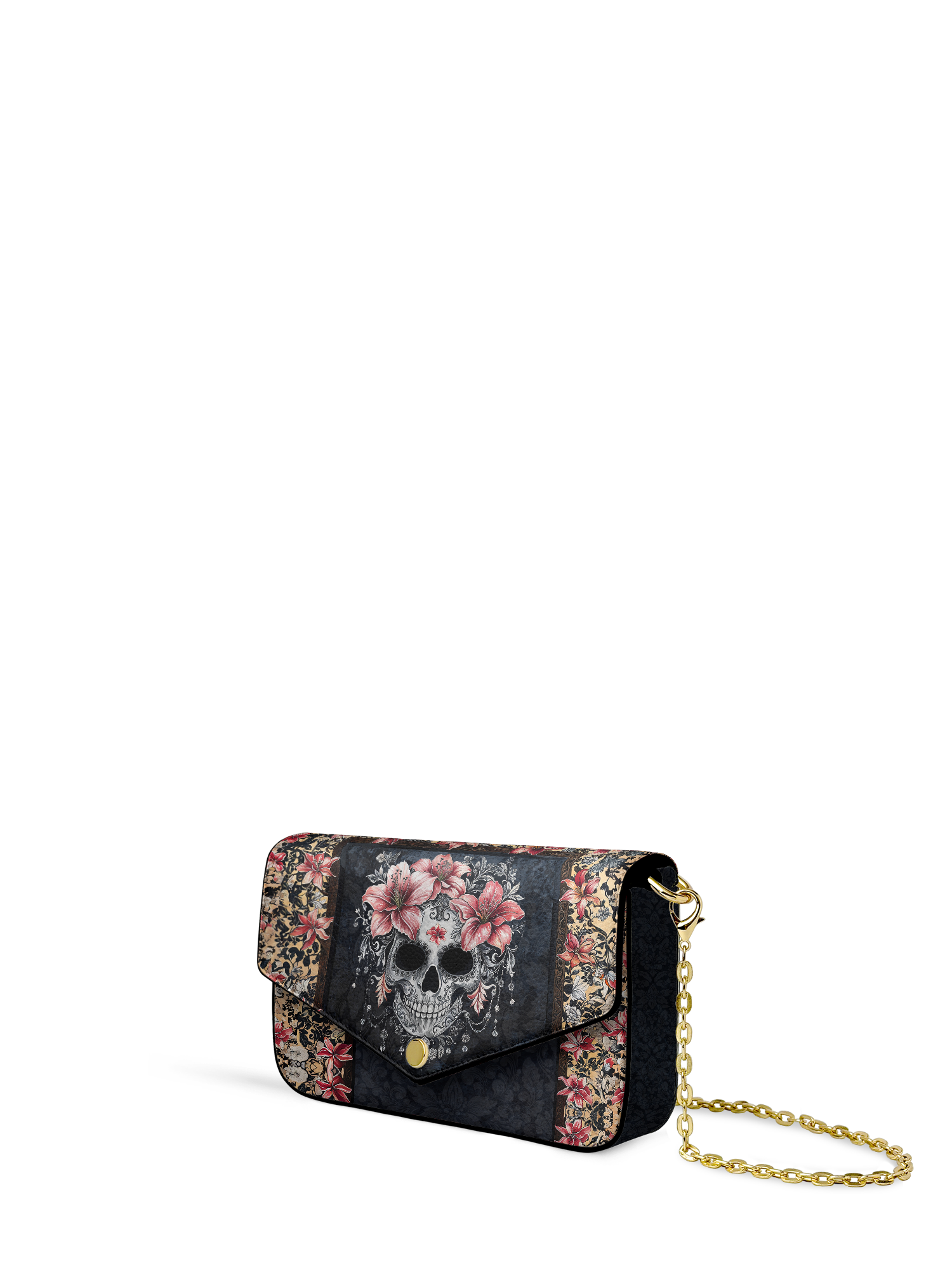 "Roselace" Envelope Chain Crossbody Bag