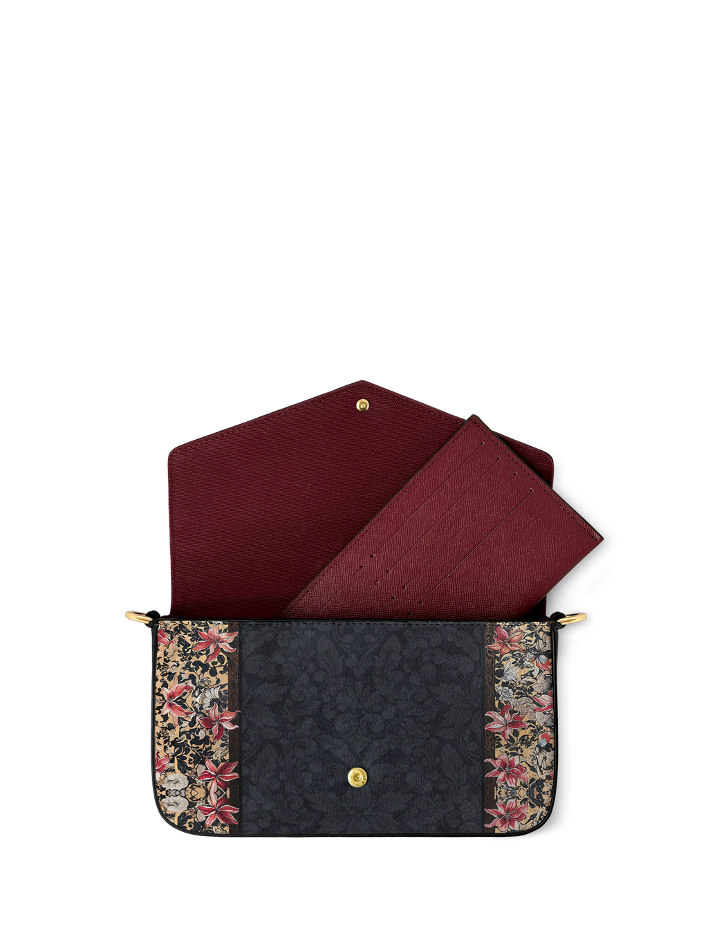 "Roselace" Envelope Chain Crossbody Bag