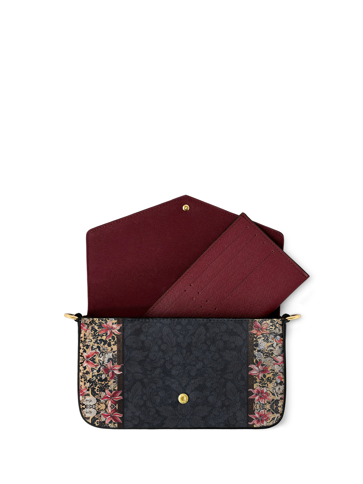 "Roselace" Envelope Chain Crossbody Bag