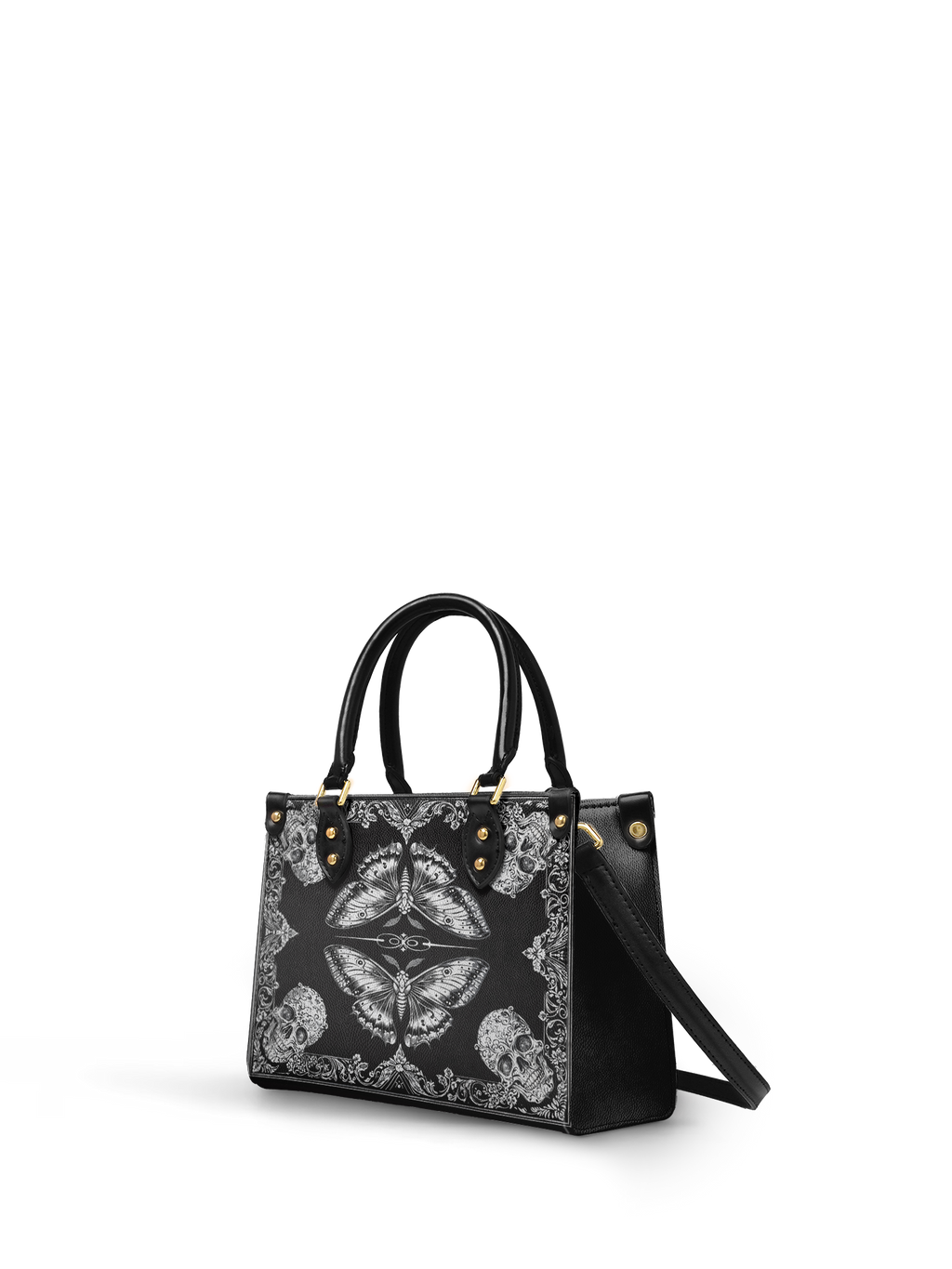 "Mothwing" Small Leather Bag