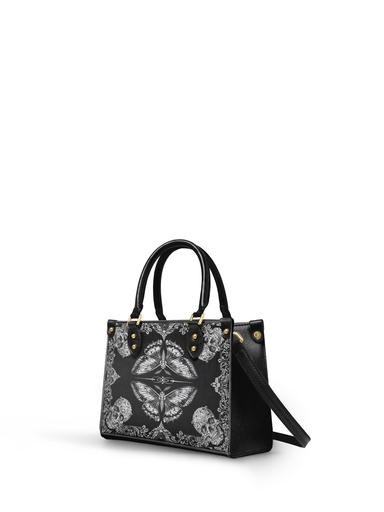 "Mothwing" Small Leather Bag