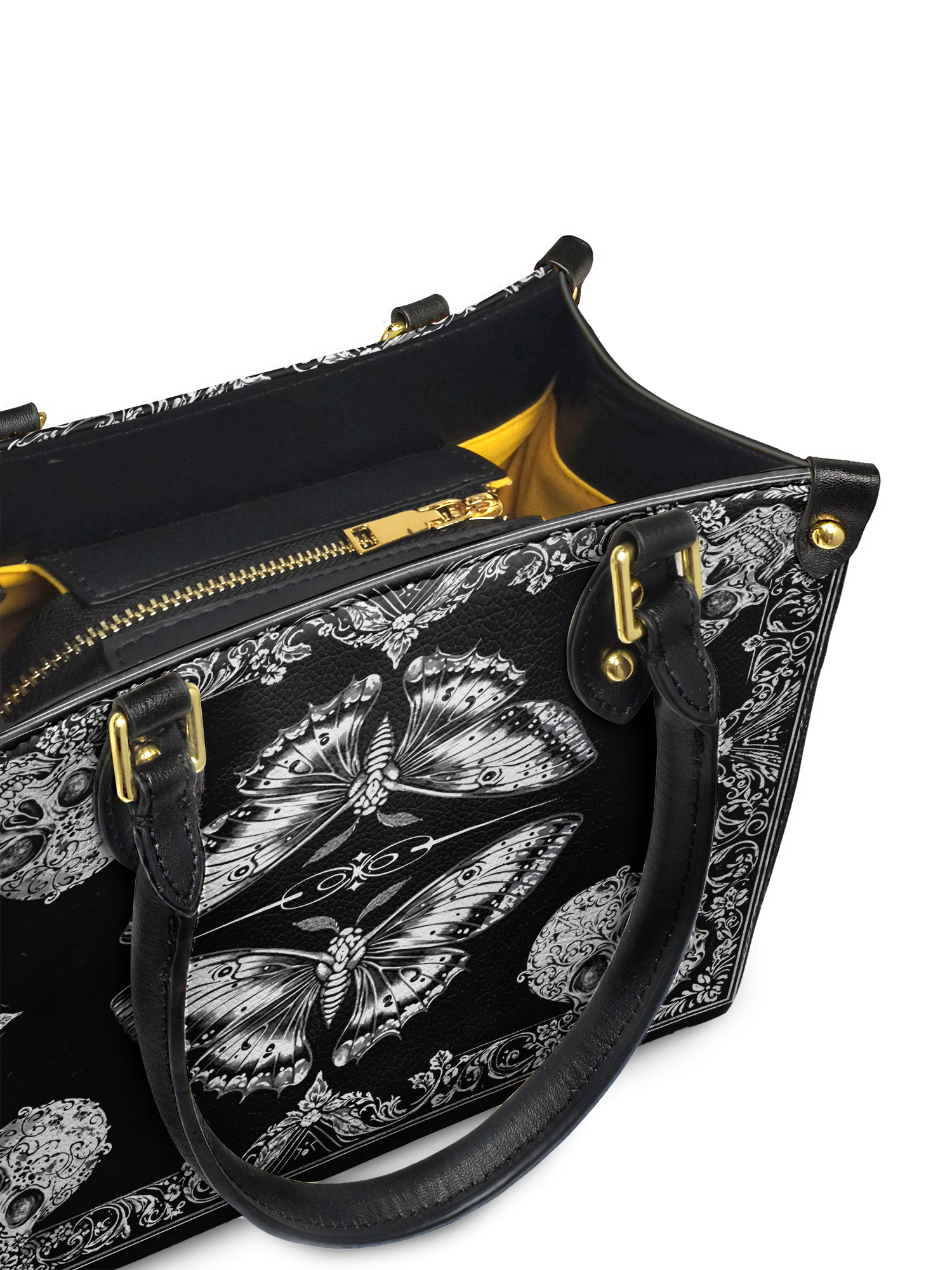 "Mothwing" Small Leather Bag