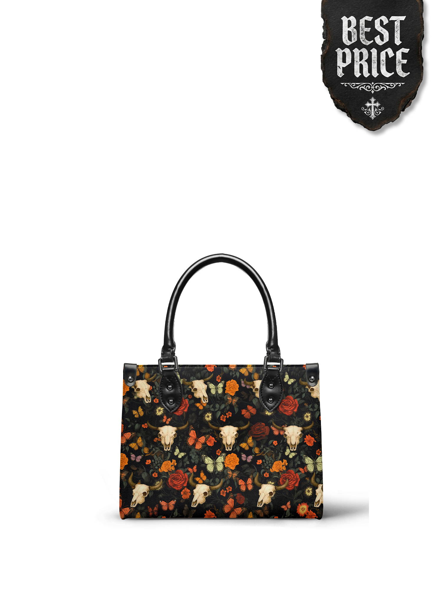 "Thornfall" - Black Interior - Small Leather Handbag