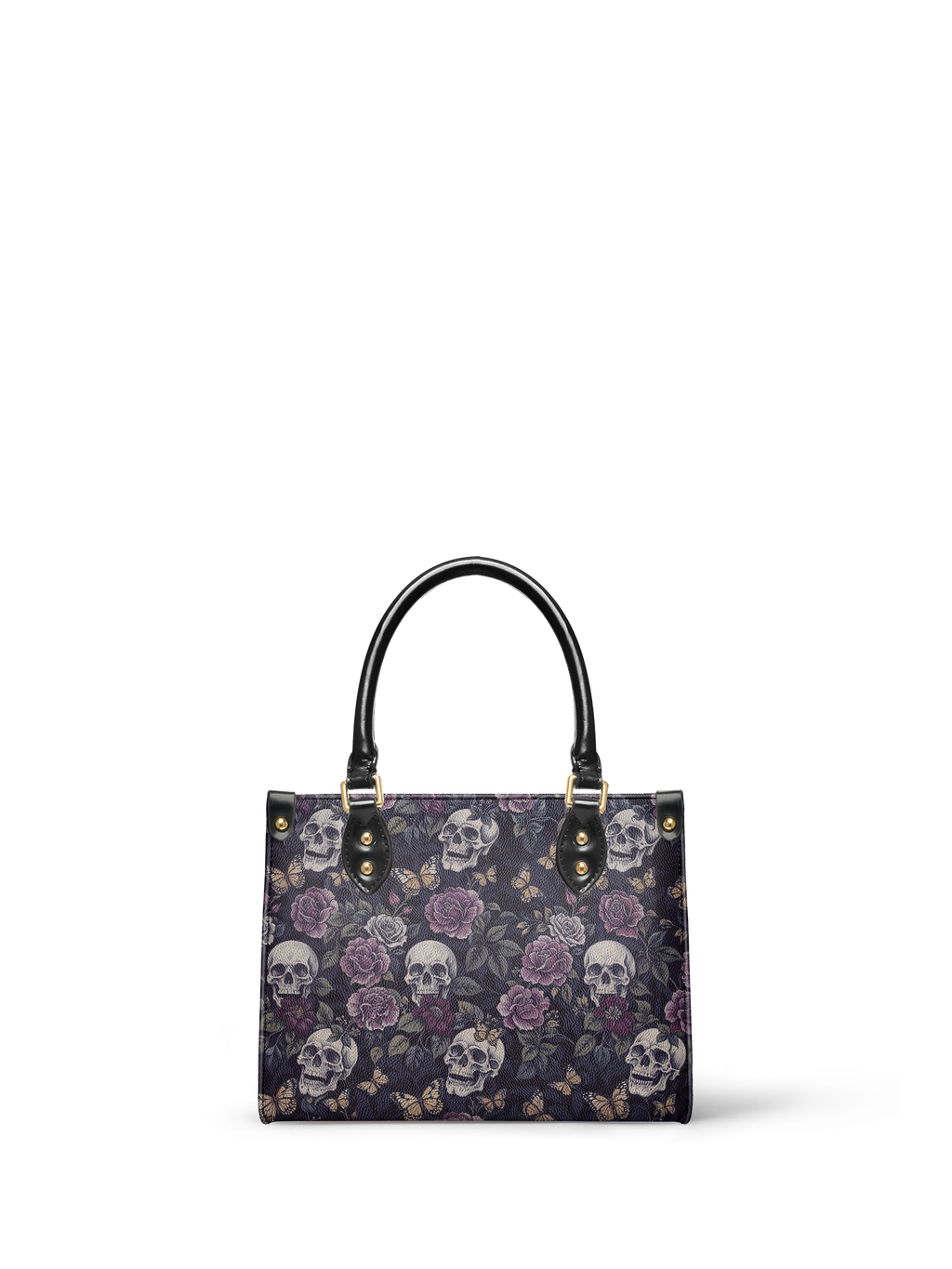 "Noctaflora" Small Leather Bag