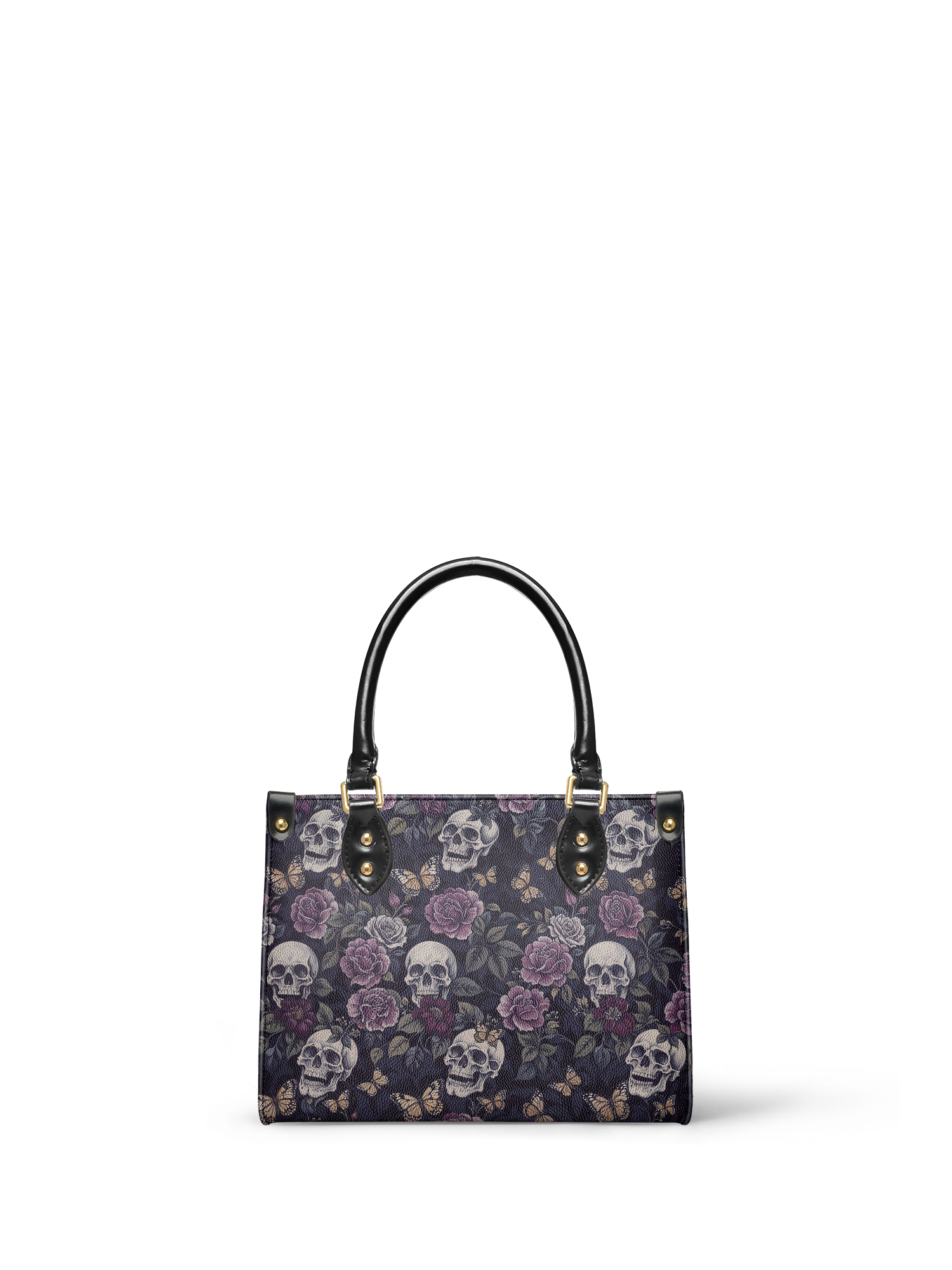"Noctaflora" Small Leather Bag