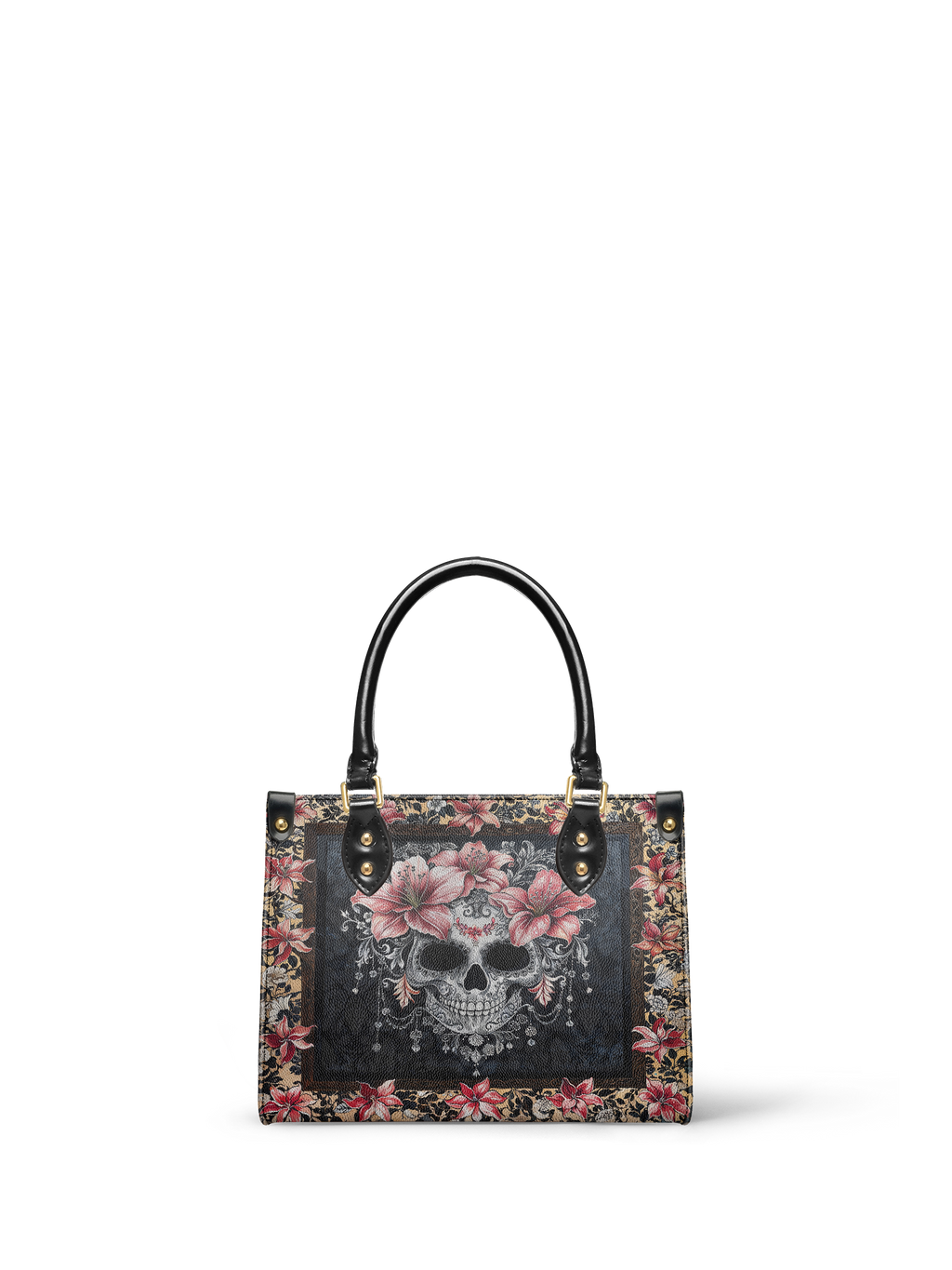 "Roselace" Small Leather Bag