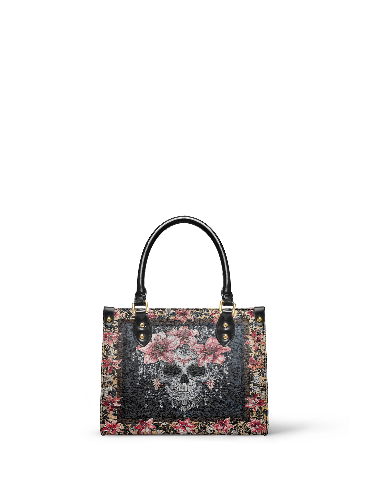 "Roselace" Small Leather Bag