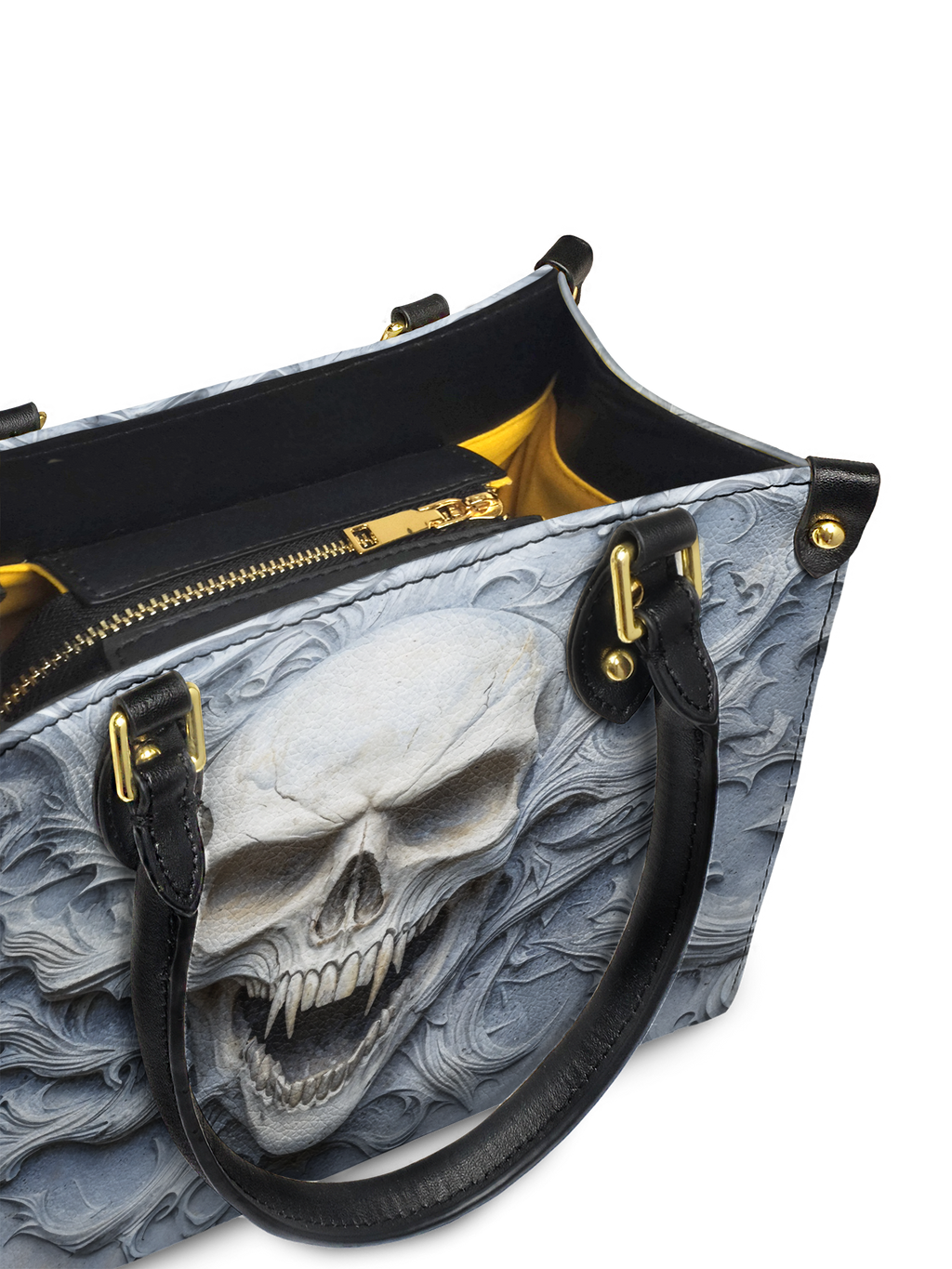 "Wraithbone" Small Leather Bag