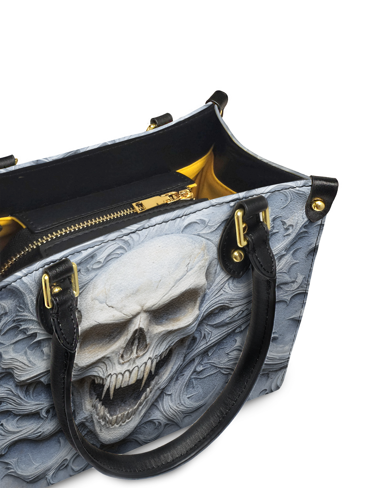 "Wraithbone" Small Leather Bag
