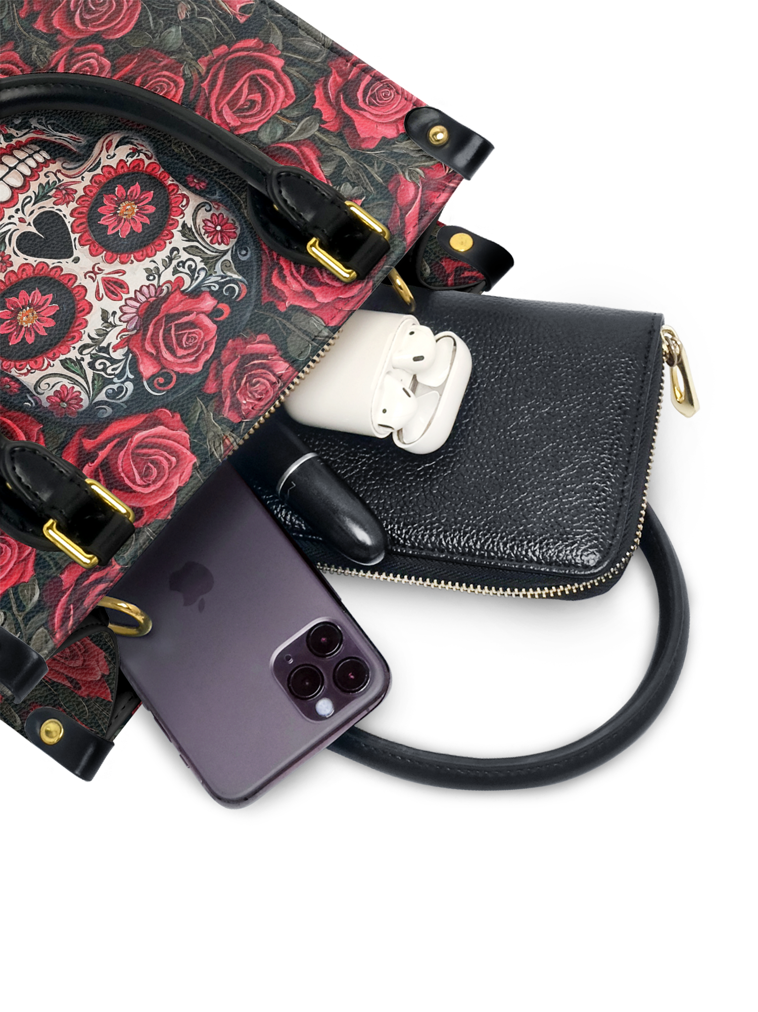 "La Roja" Small Leather Bag