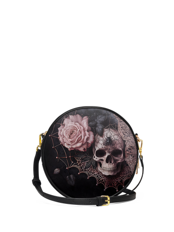 "Venomina" Circle Crossbody Bag