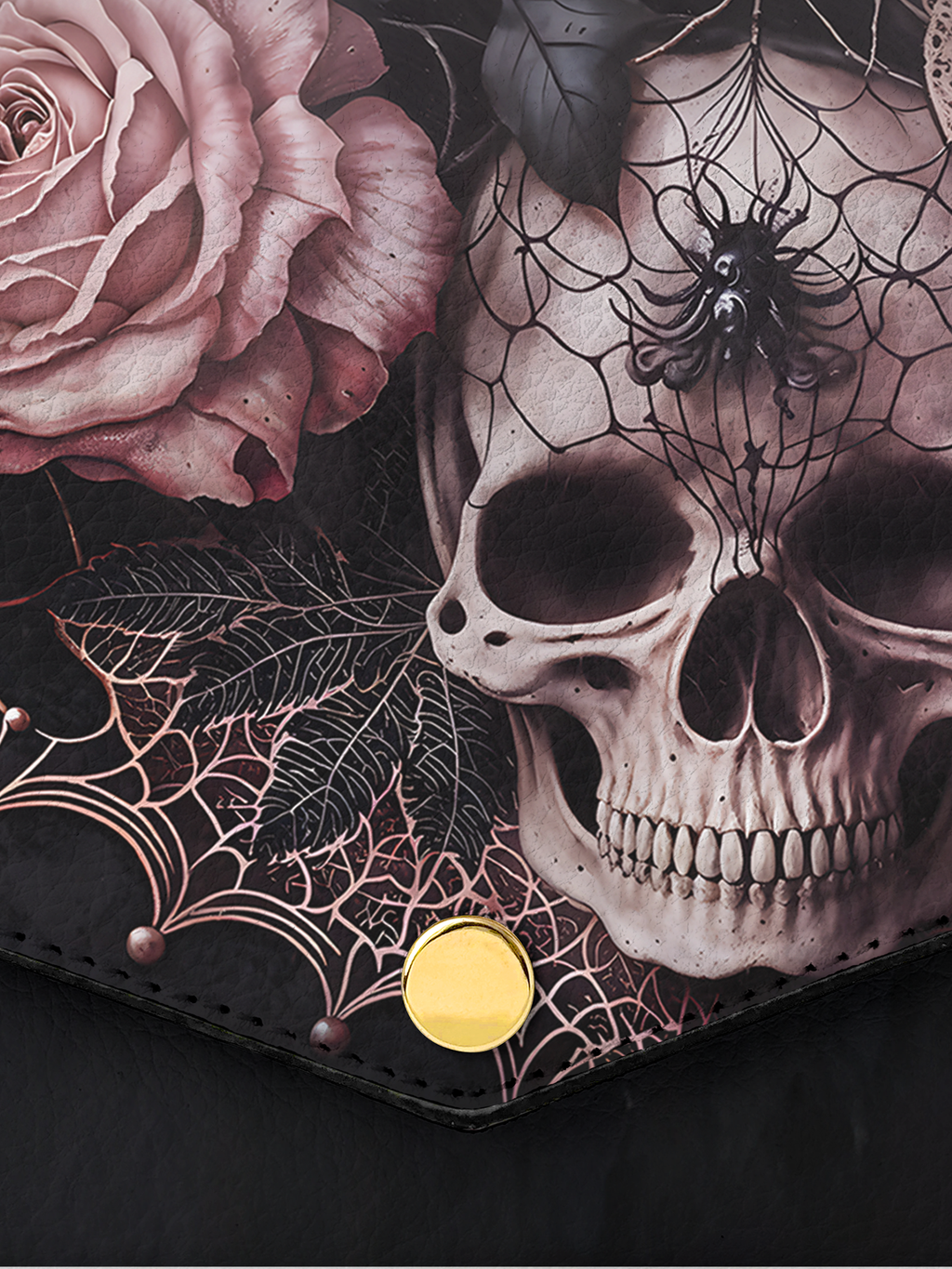 "Venomina" Envelope Chain Crossbody Bag