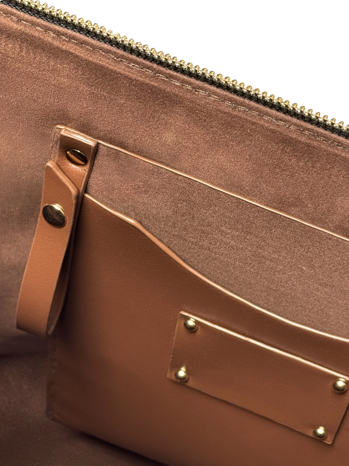 "Blacklitany" Leather Tote Bag