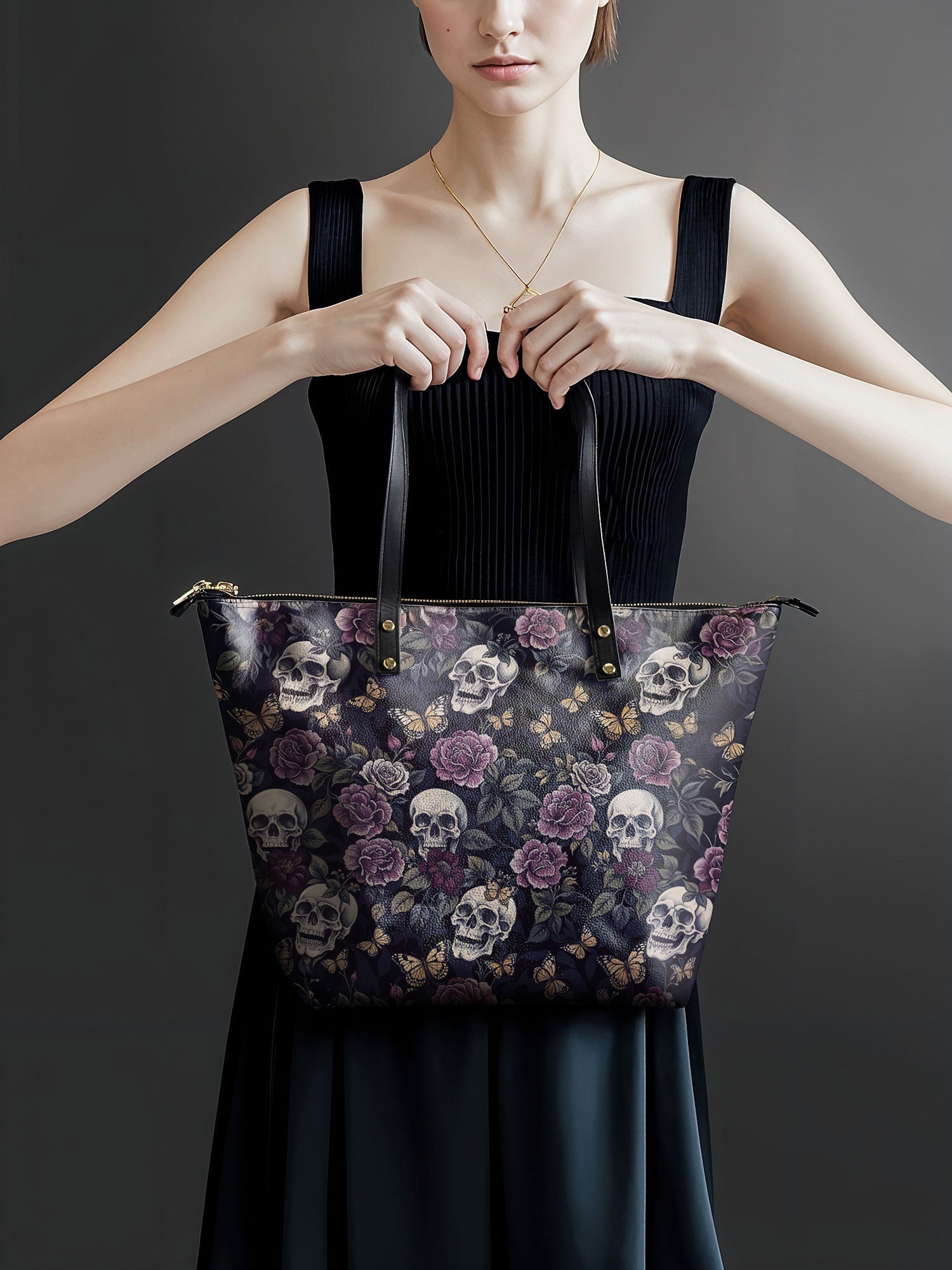 "Noctaflora" The Essentials Day-to-Night Skull Set