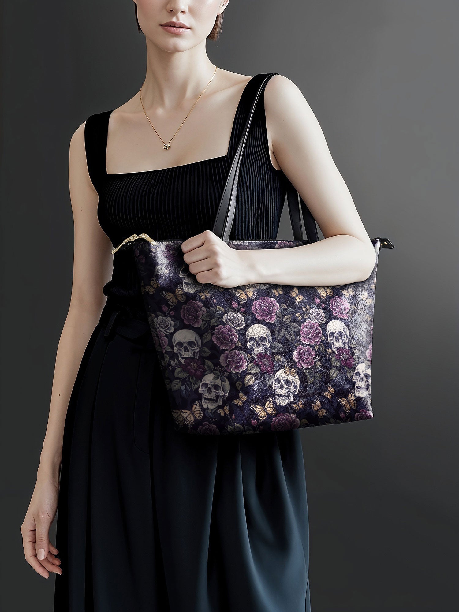 "Noctaflora" The Essentials Day-to-Night Skull Set