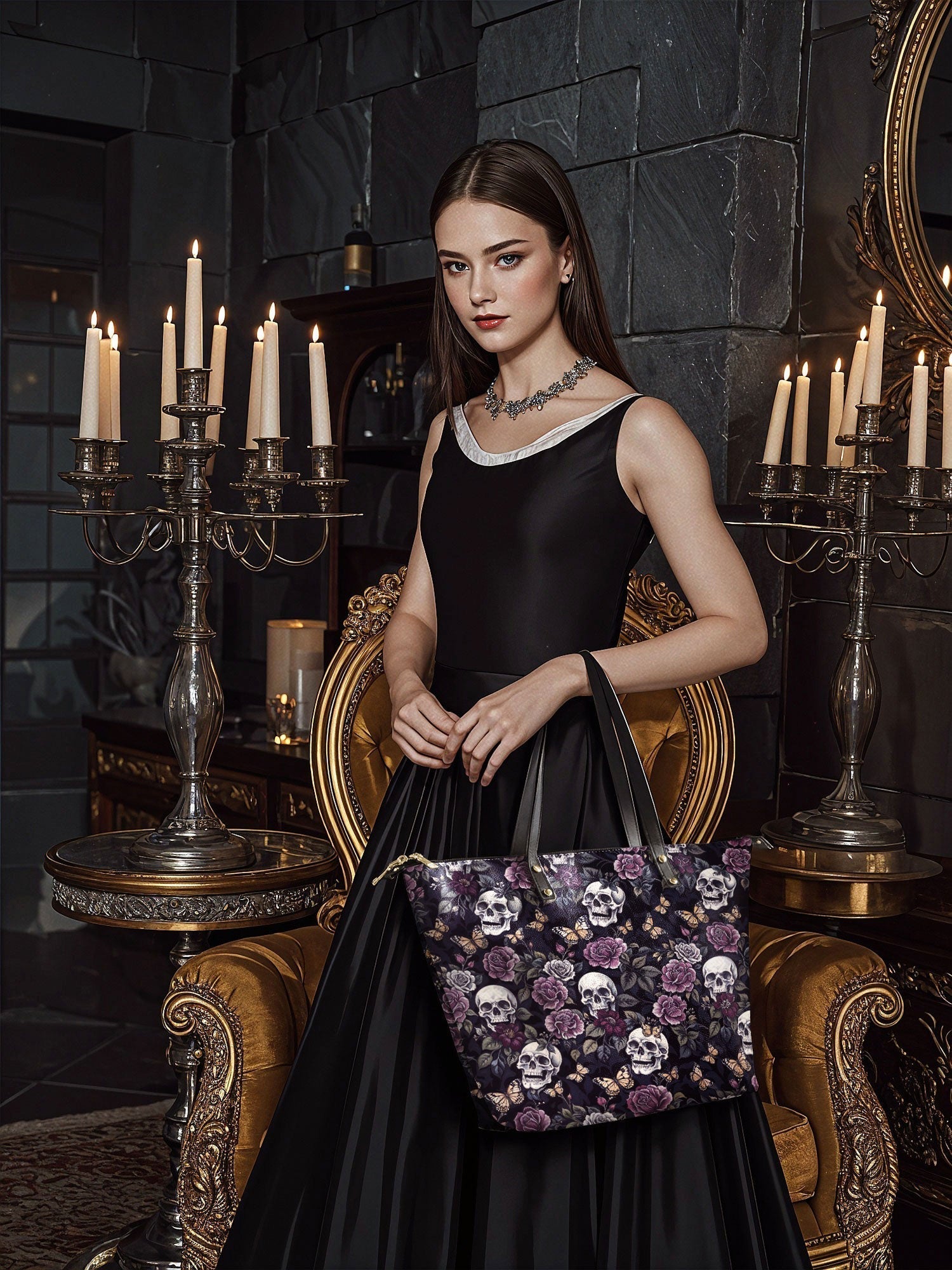 "Noctaflora" The Essentials Day-to-Night Skull Set