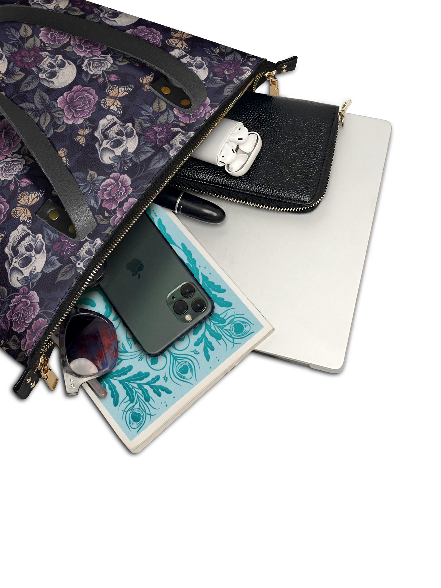 "Noctaflora" The Essentials Day-to-Night Skull Set