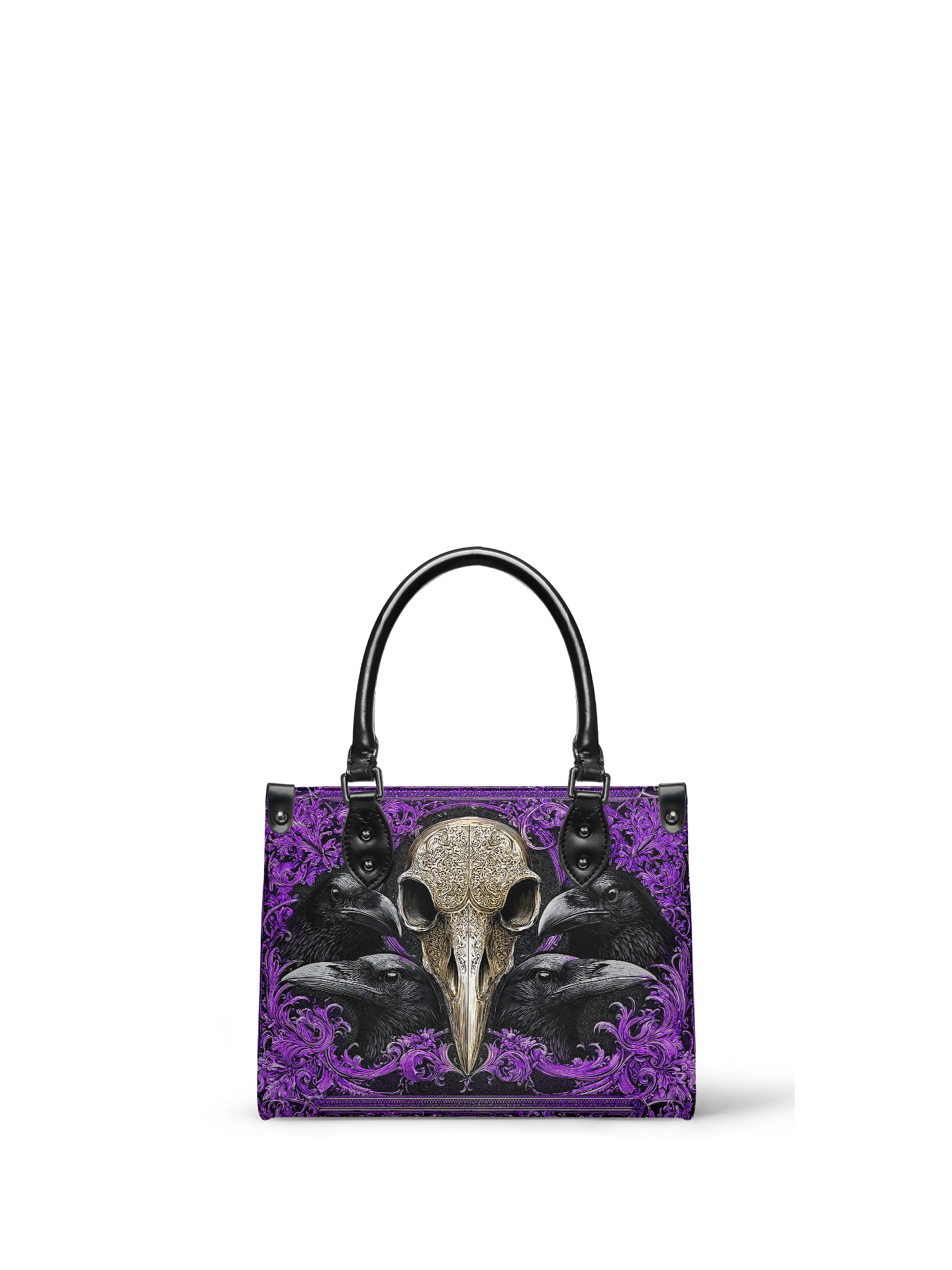 "Corvexia" - Black Interior - Small Leather Handbag