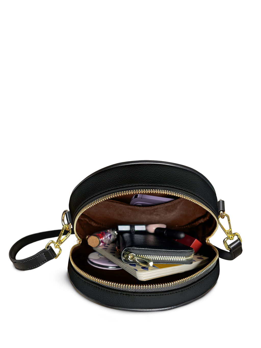 "Rosethorn" Circle Crossbody Bag