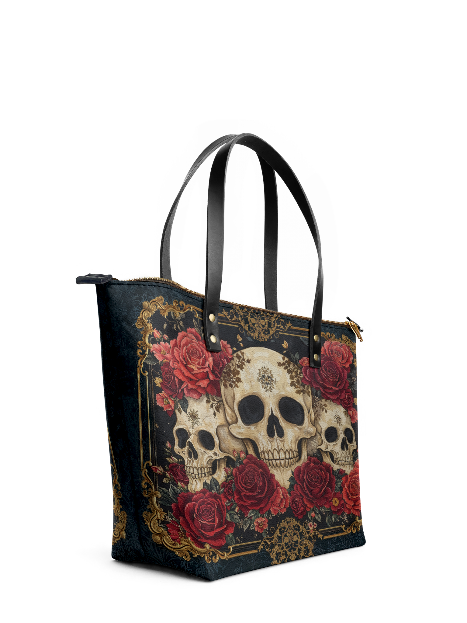 "Bloodrose" The Essentials Day-to-Night Skull Set