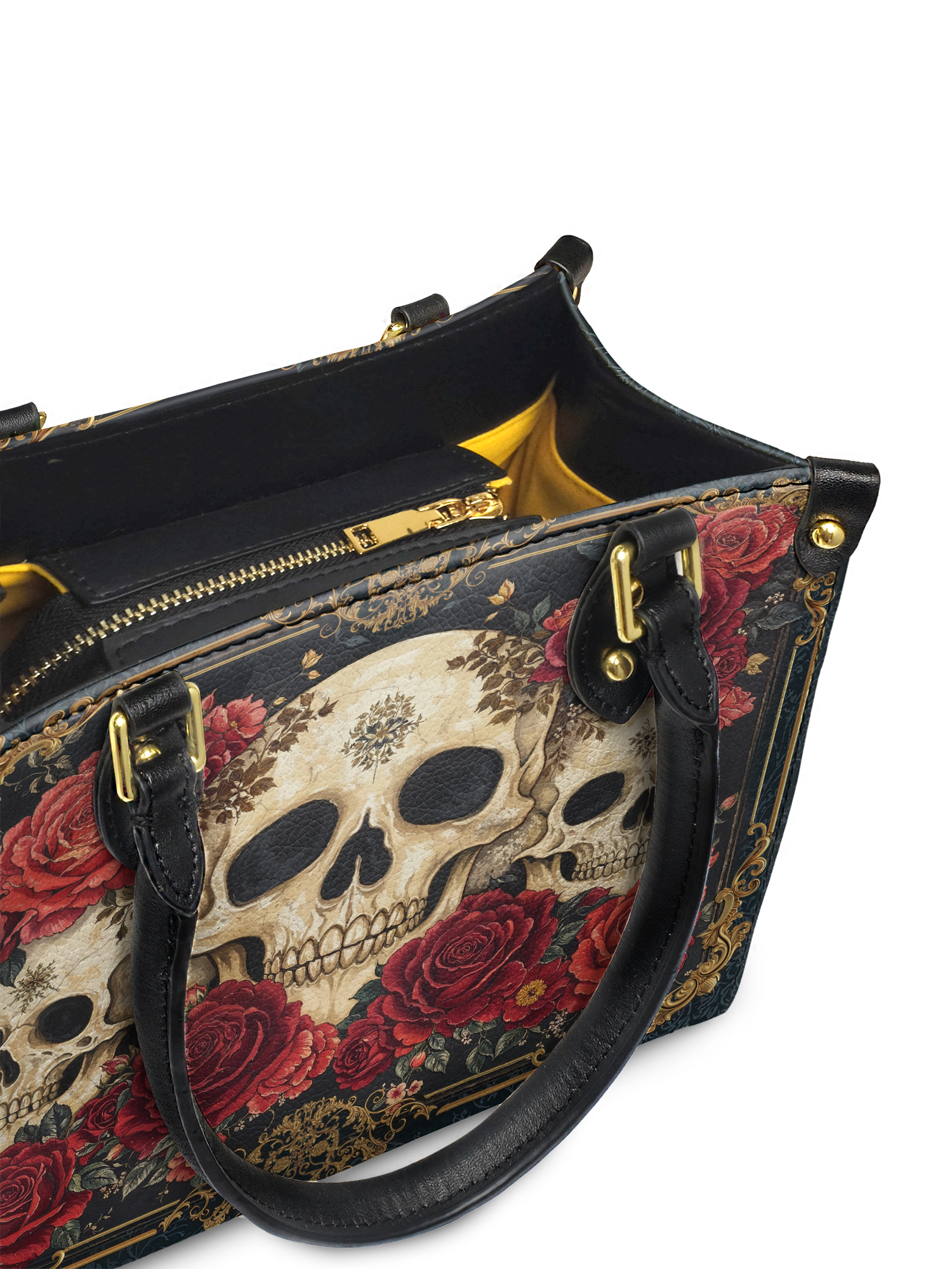 "Bloodrose" Small Leather Bag