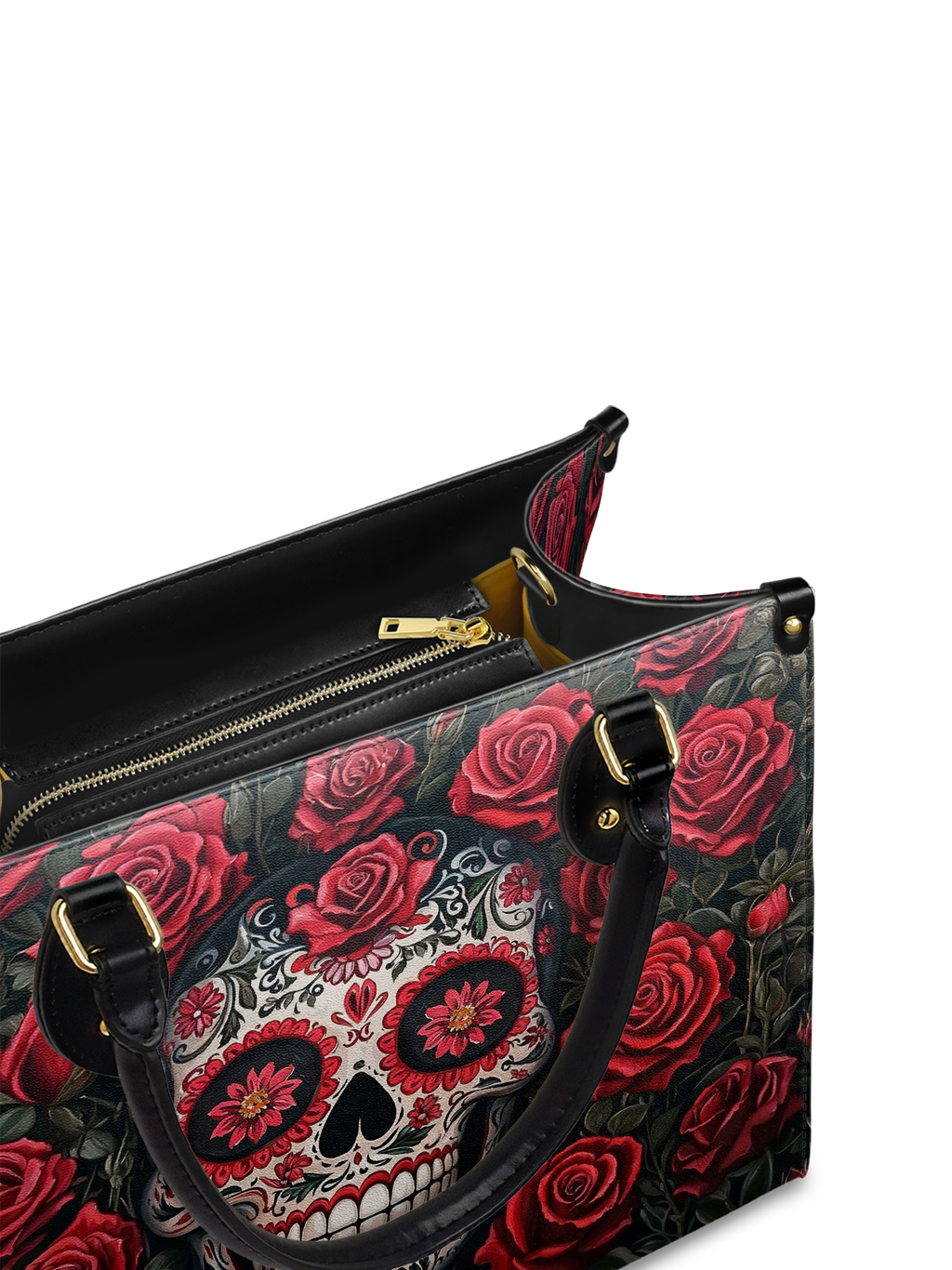 "La Roja" The Day-to-Night Skull Set